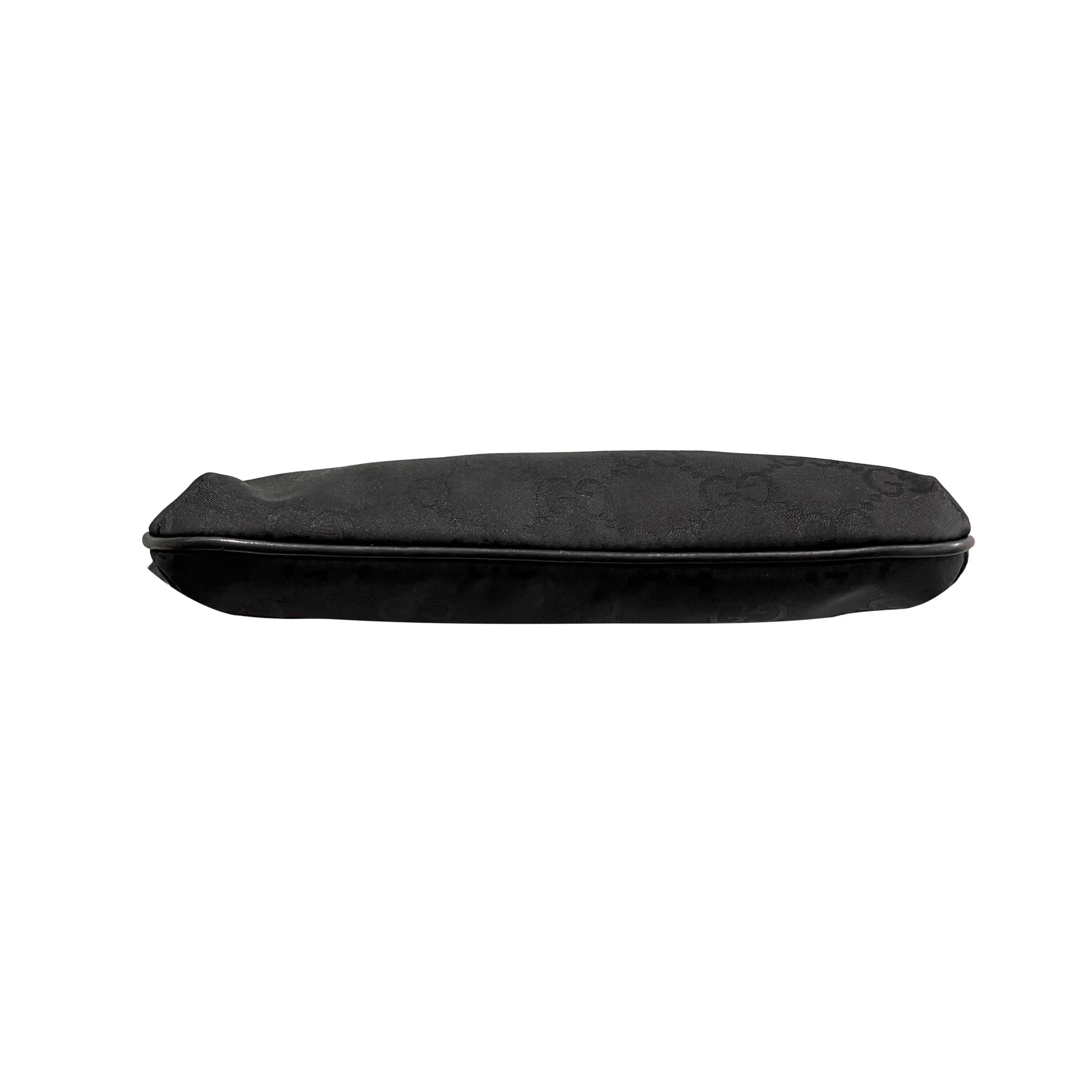 Gucci Black Monogram Shoulder Bag