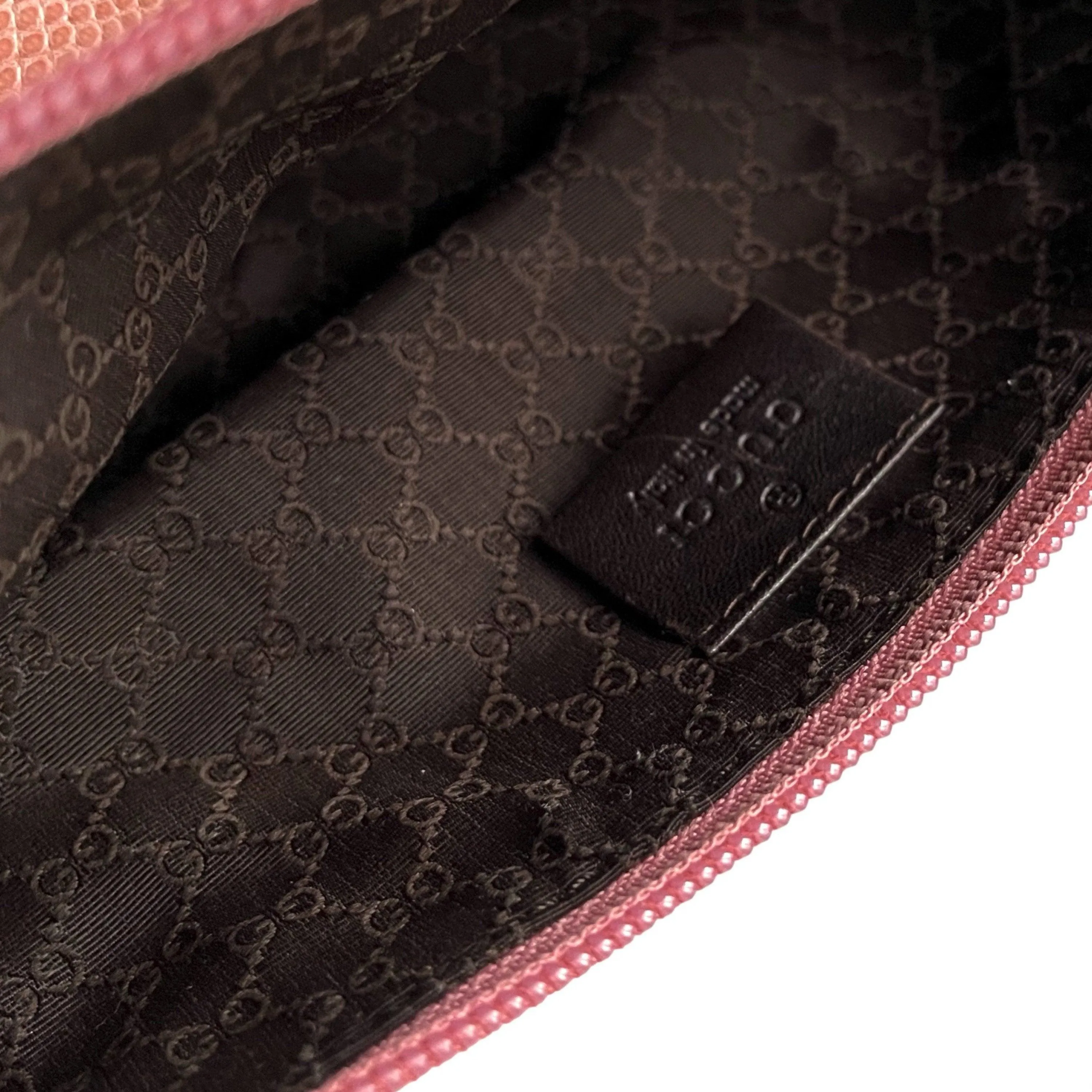 Gucci Pink Embossed Mini Bag
