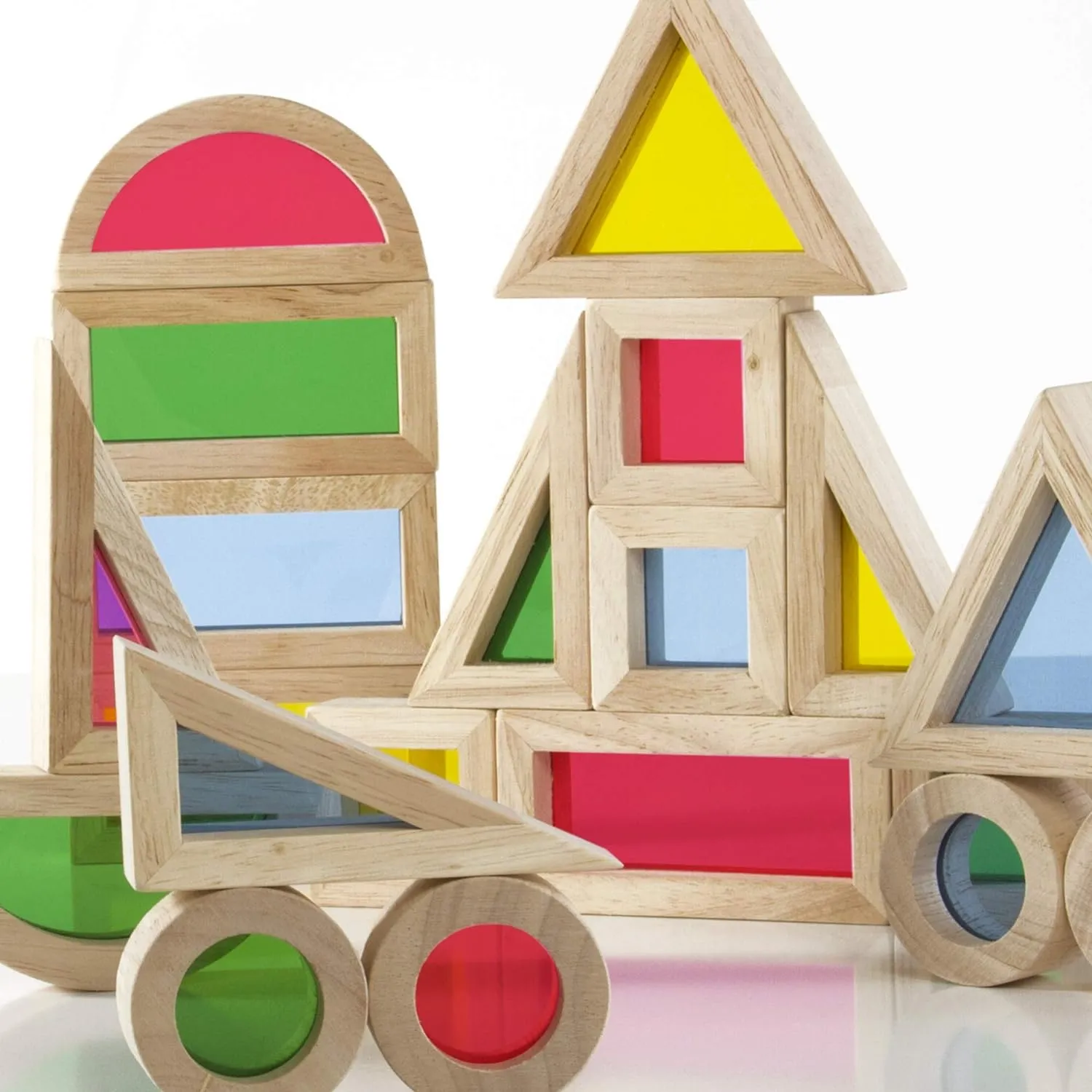 Guidecraft Jr. Rainbow Blocks
