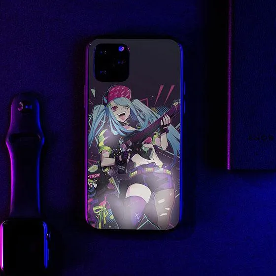 GUN x ROCK x CYBER LED Case for iPhone