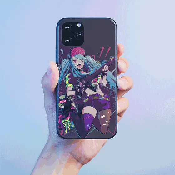 GUN x ROCK x CYBER LED Case for iPhone