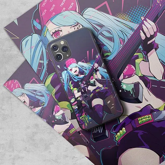 GUN x ROCK x CYBER LED Case for iPhone