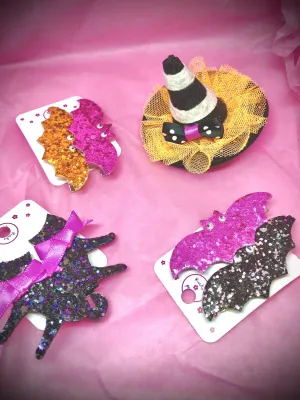 Halloween Hair Clips