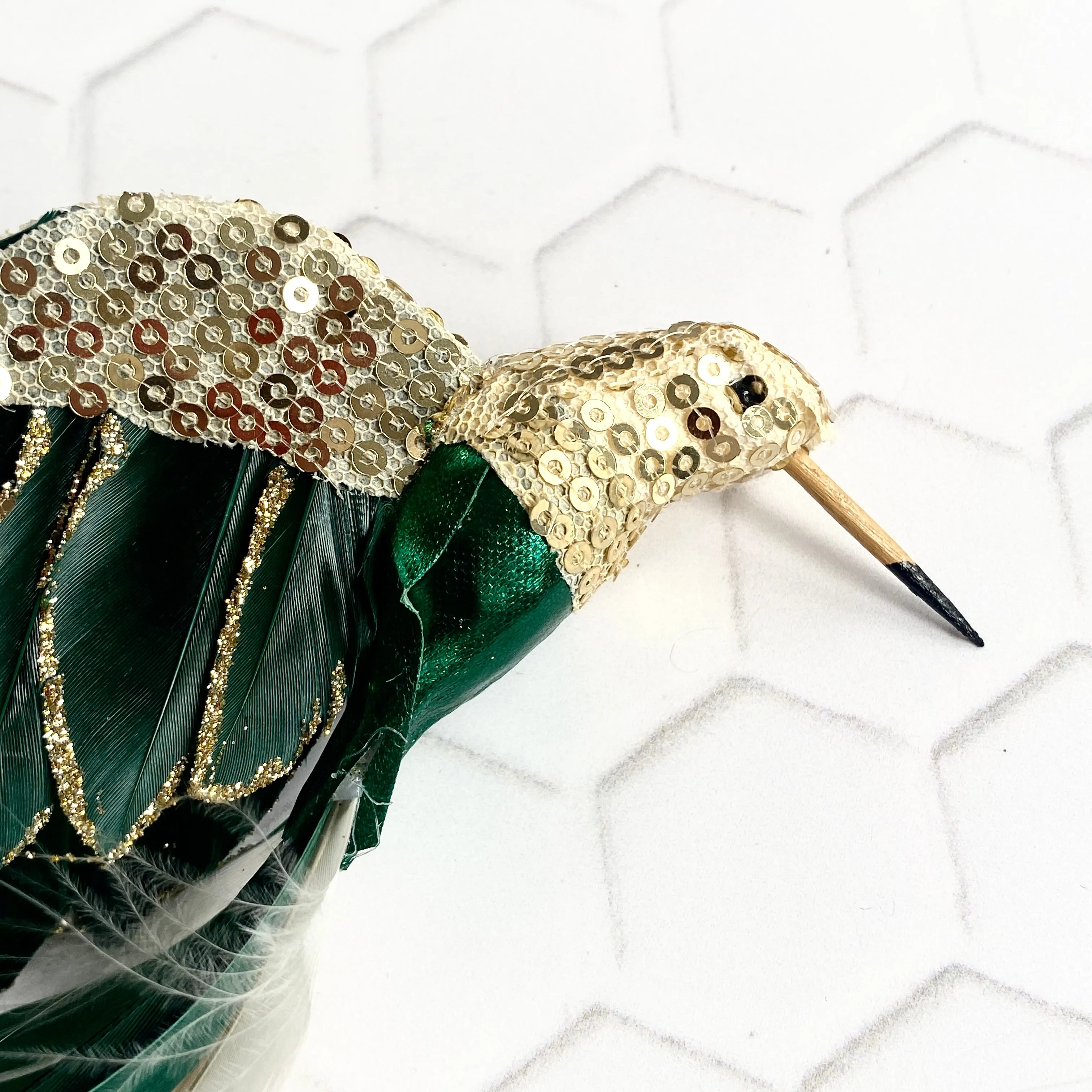 Hanging Green Hummingbird