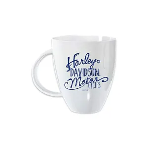 Harley-Davidson® Bistro Lustre Ceramic Coffee Cup