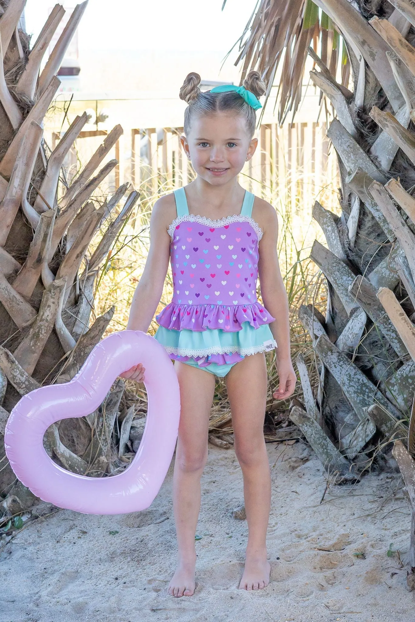 Heart tankini set