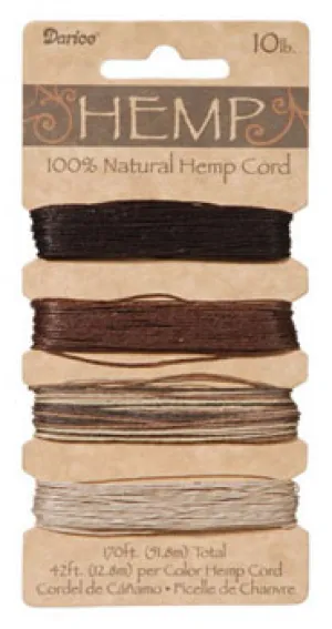 Hemp Cord Set - Earthy 10lb - 170'