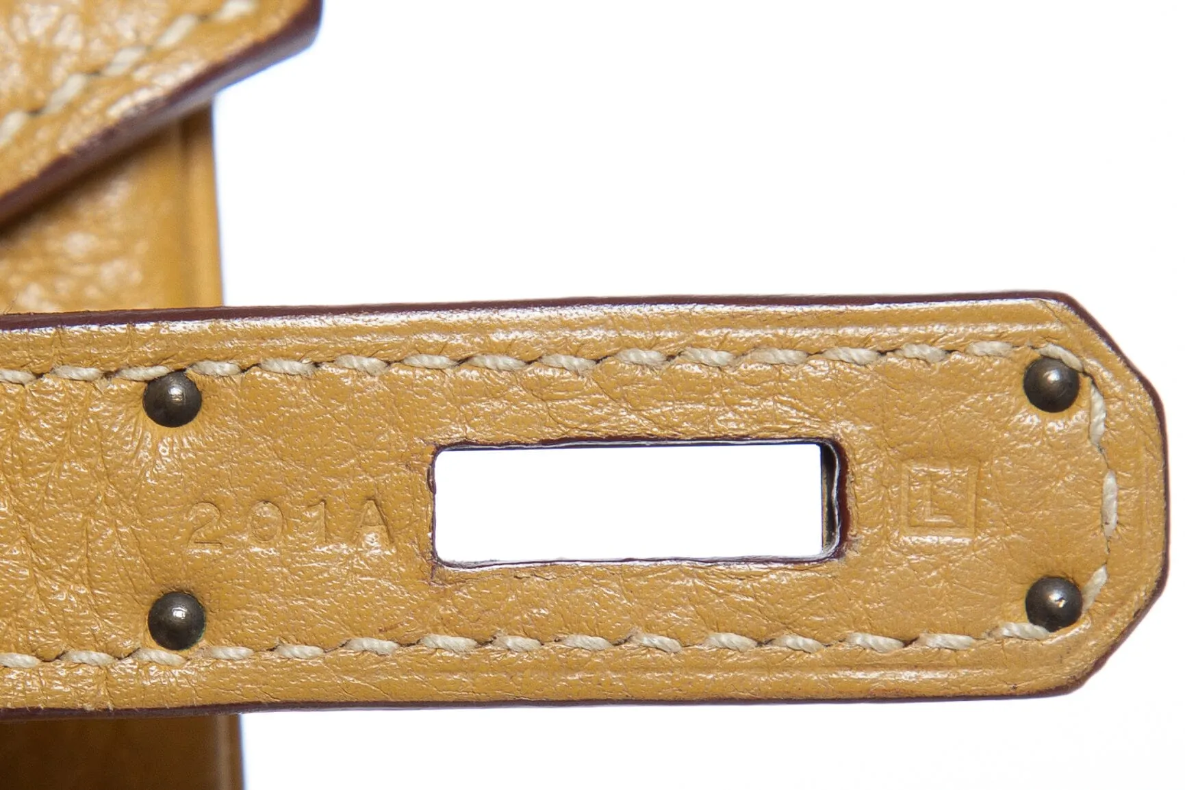 Hermès 2014 Curry Clemence Birkin 35 W/ Gold HW