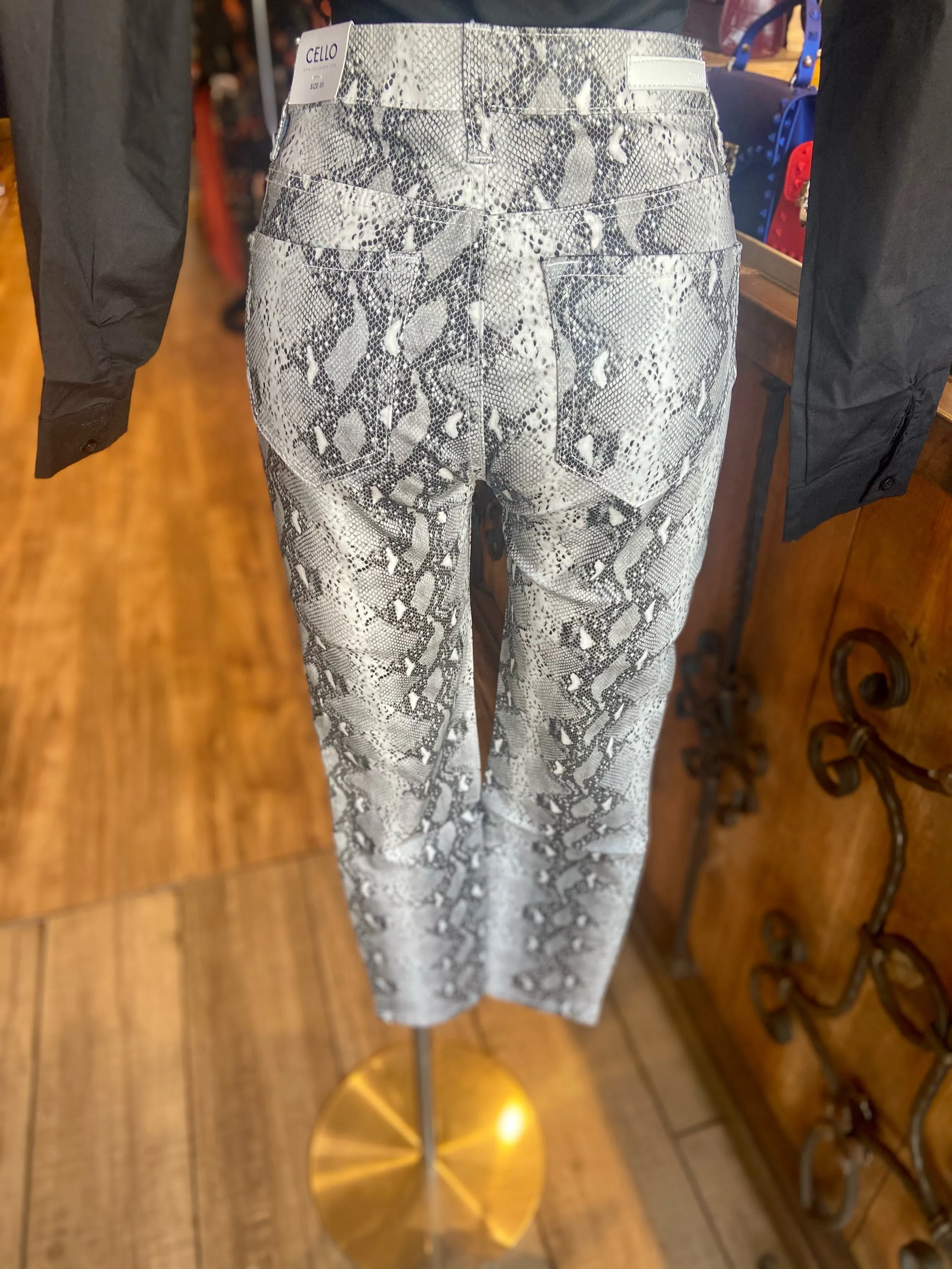 High Rise Animal Skinny
