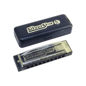 Hohner Silver Star Harmonica Key G