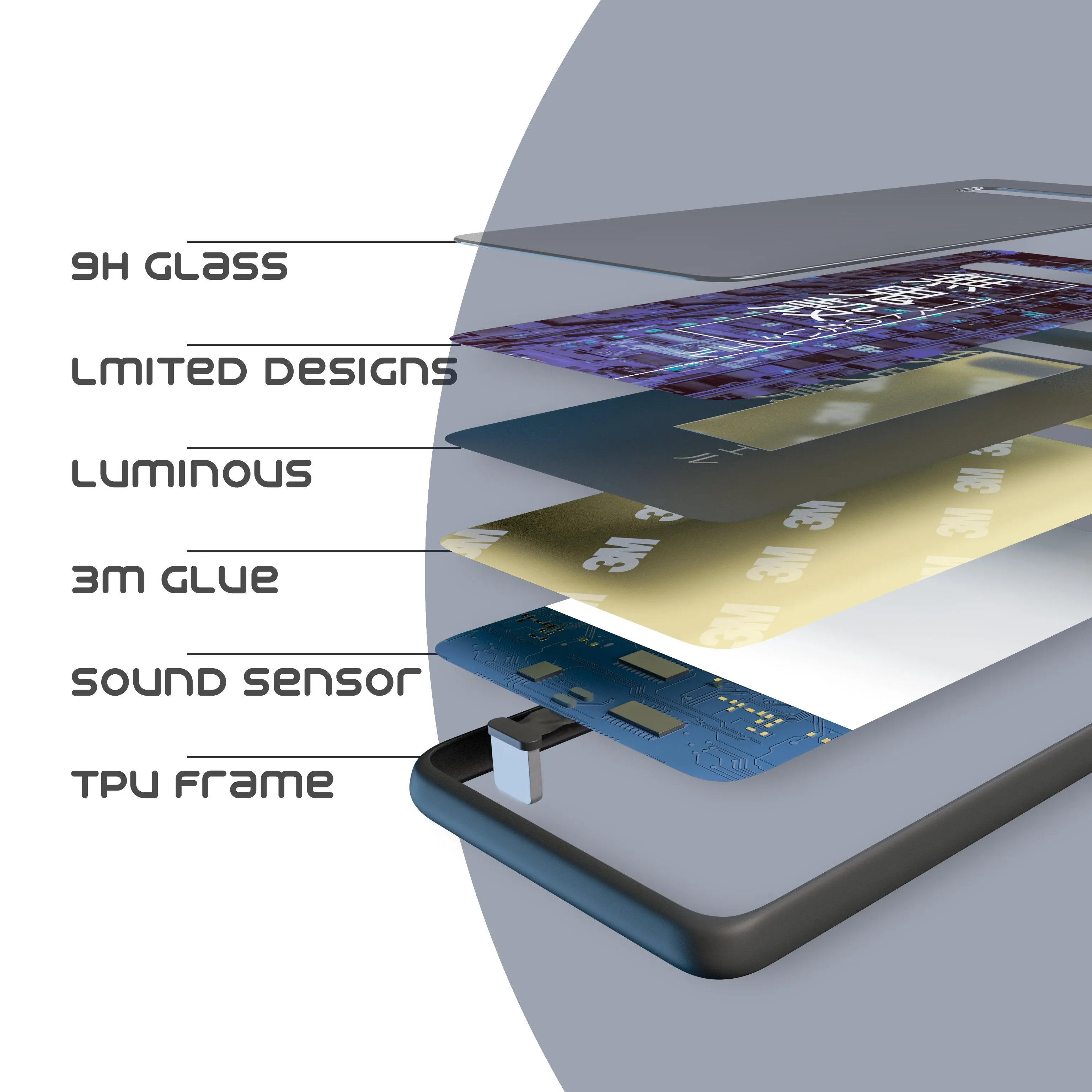 Horizont LED Case for Samsung