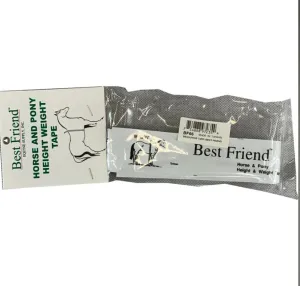 Horse & Pony Height & Weight Tape