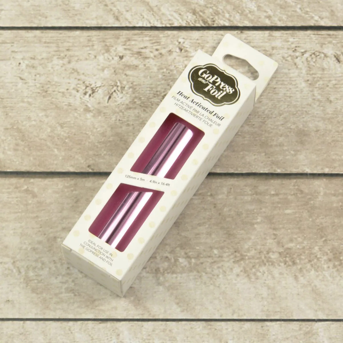 Hot Foil  - Muted Pink (Mirror Finish) - Heat activated