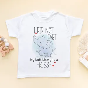 I Did Not Fart Funny T Shirt