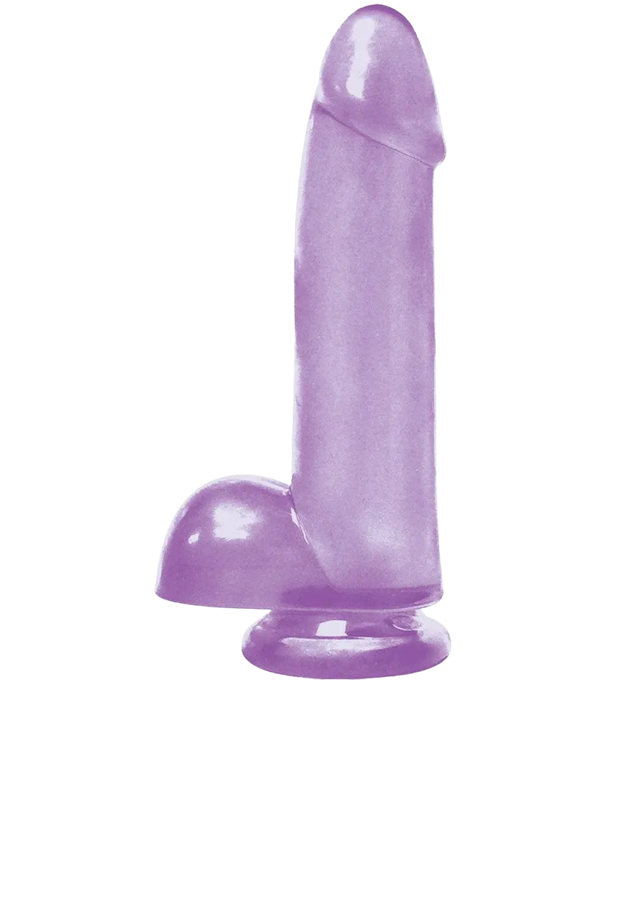 Icon Brands - The 9's - Diclets 7 Inch Suction Cup Jelly TPR Dildo