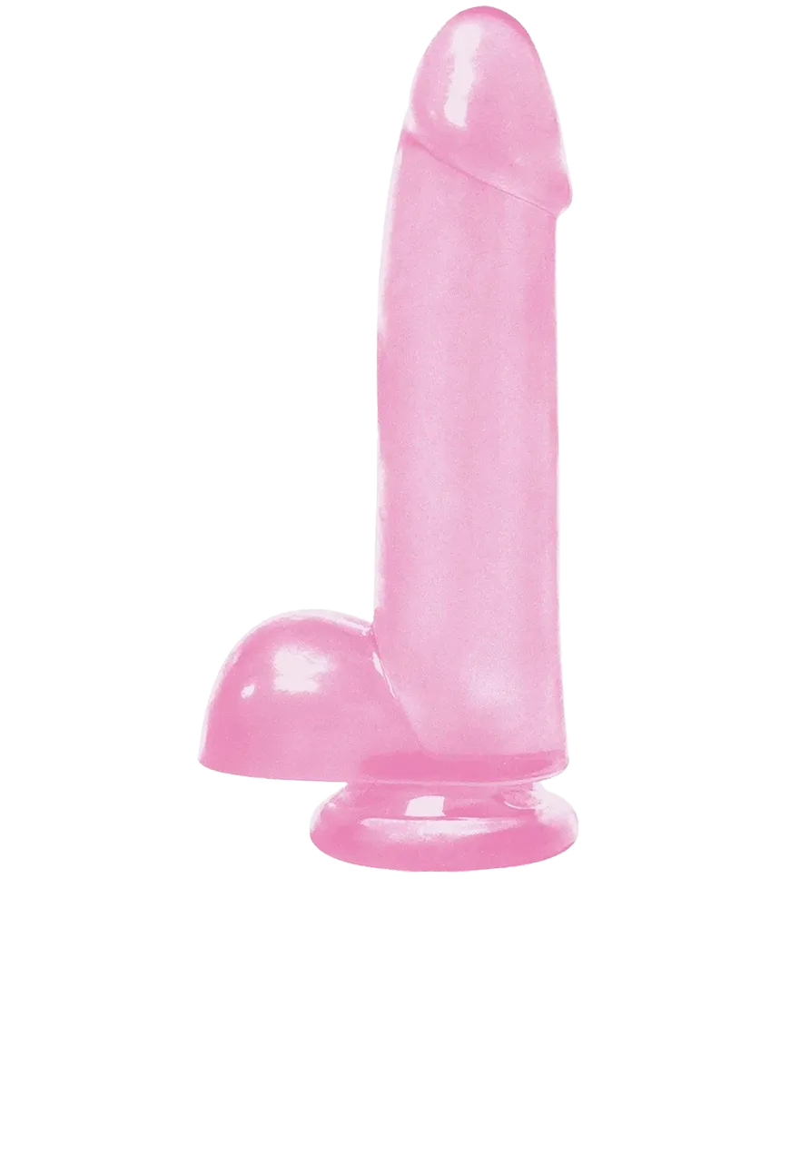 Icon Brands - The 9's - Diclets 7 Inch Suction Cup Jelly TPR Dildo