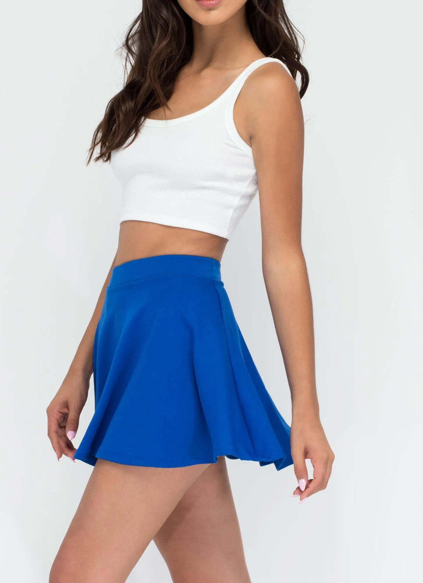I'll  Skate Away Mini Skater Skirt