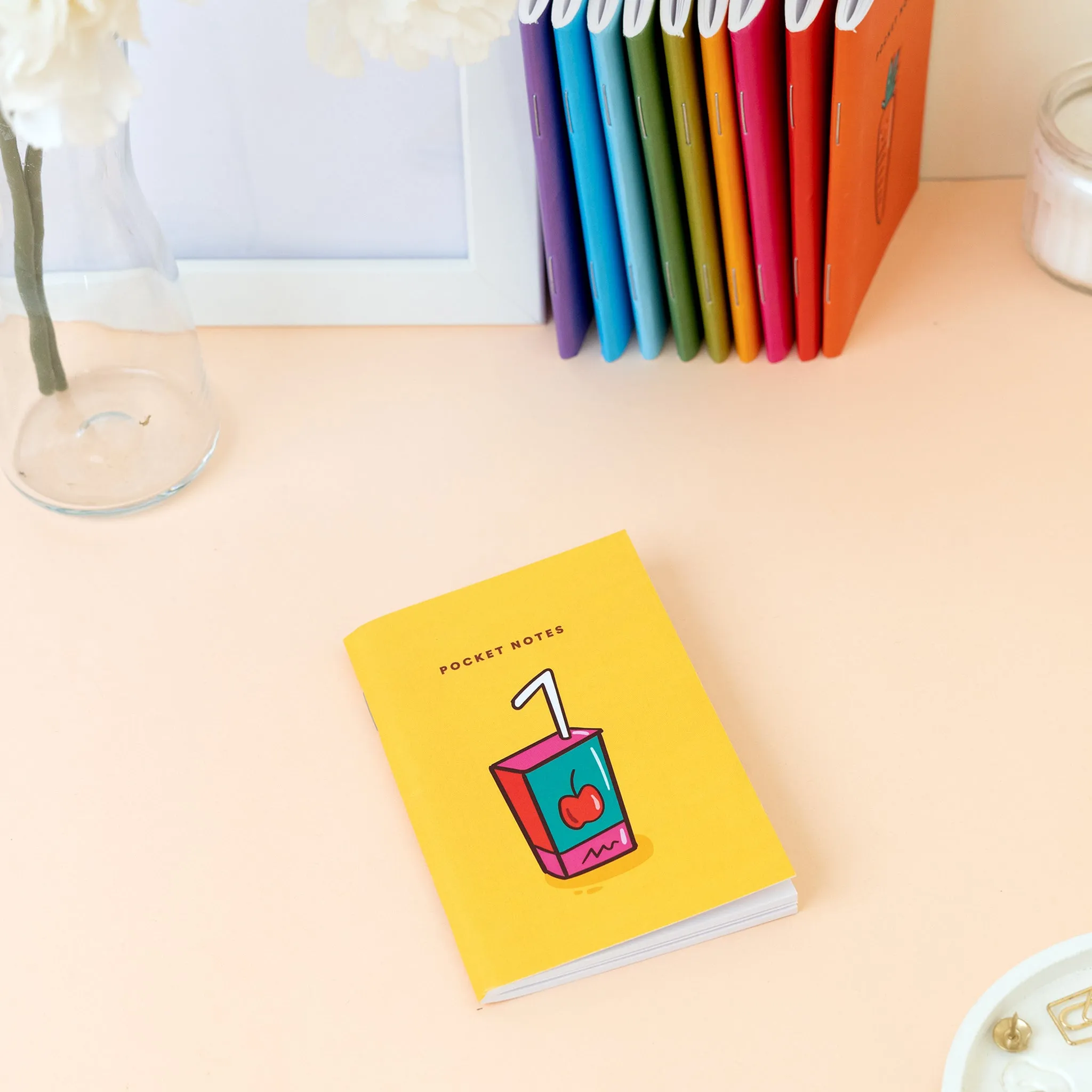 Illustrated Pocket Notebooks / Pack of 10