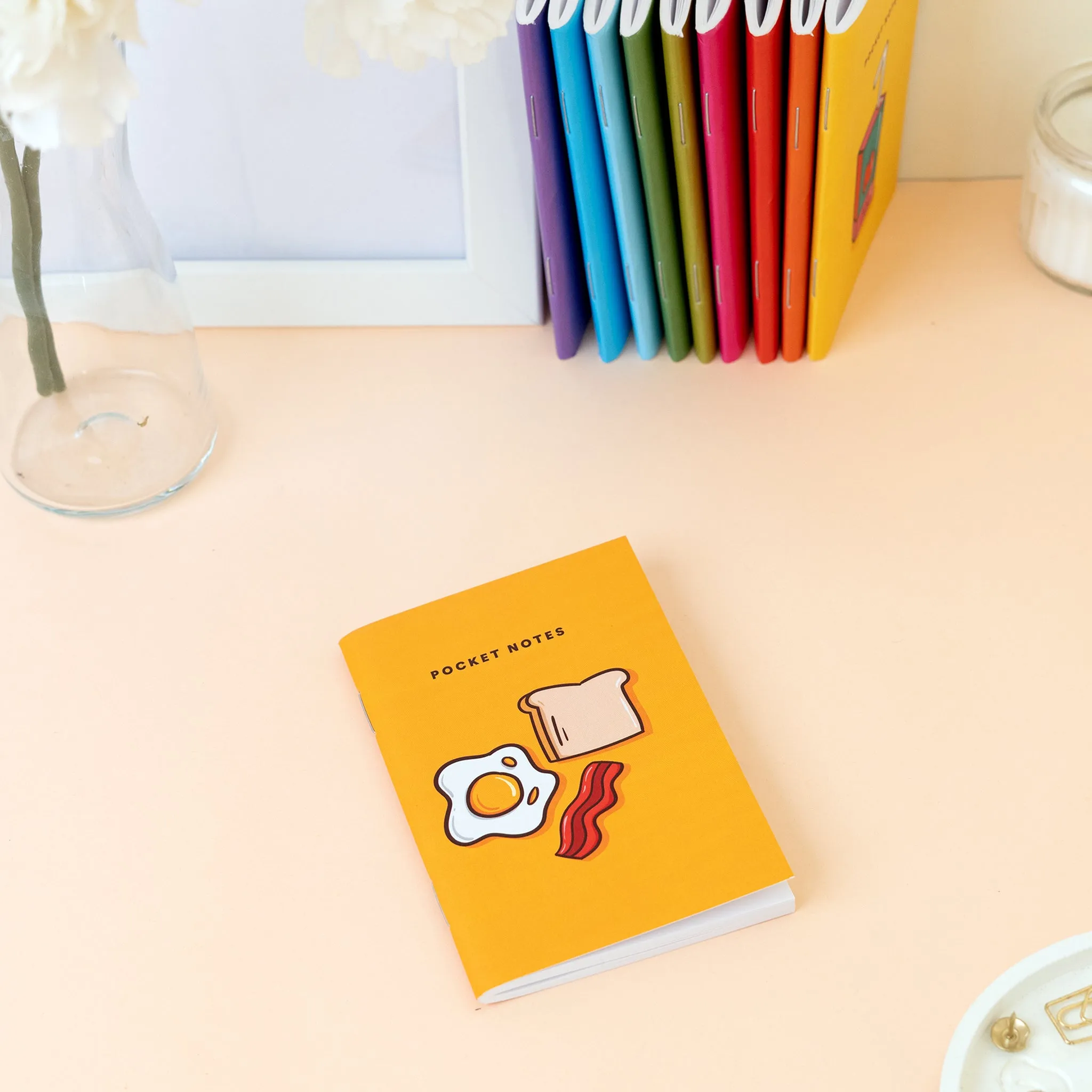 Illustrated Pocket Notebooks / Pack of 10