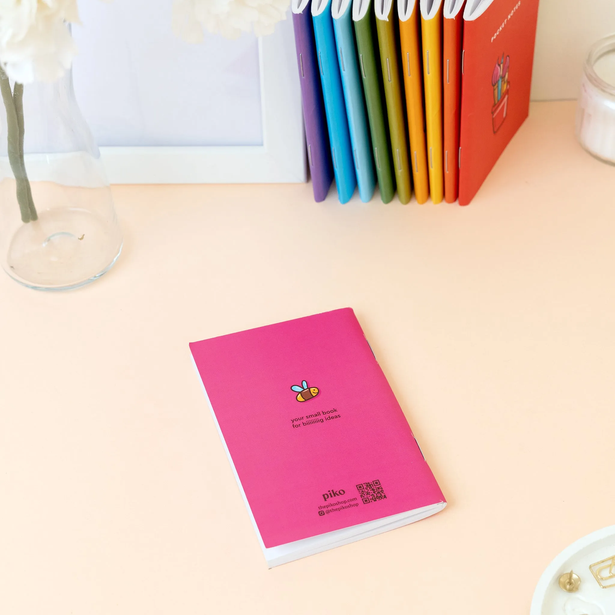 Illustrated Pocket Notebooks / Pack of 10