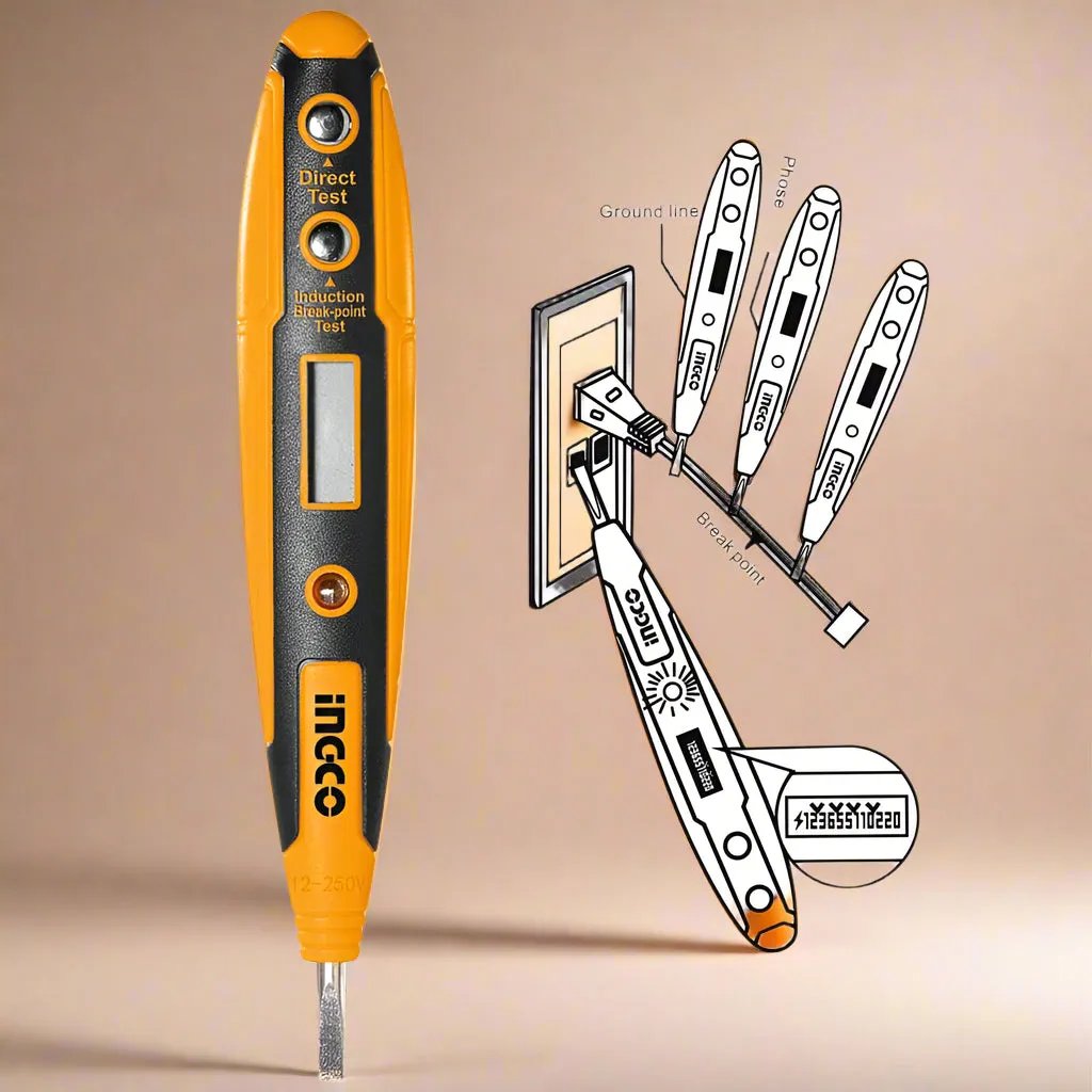 Ingco Digital Voltage Tester - HSDT2201