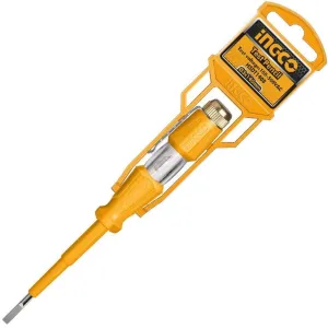 Ingco Voltage Tester Slotted Screwdriver 100-500V – HSDT1408 & HSDT1908
