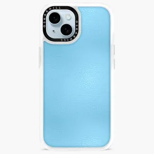 iPhone 13 Mini Case Classic Leather — Sky Blue