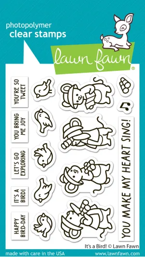It’s a Bird Stamp Set Lawn Fawn LF3668