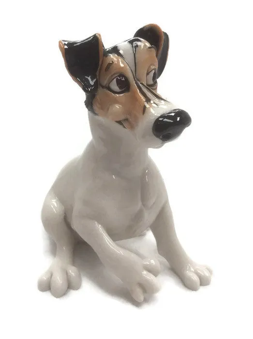 Jack Russell Figurine Statue ornament gift Doorstop, pets with personality