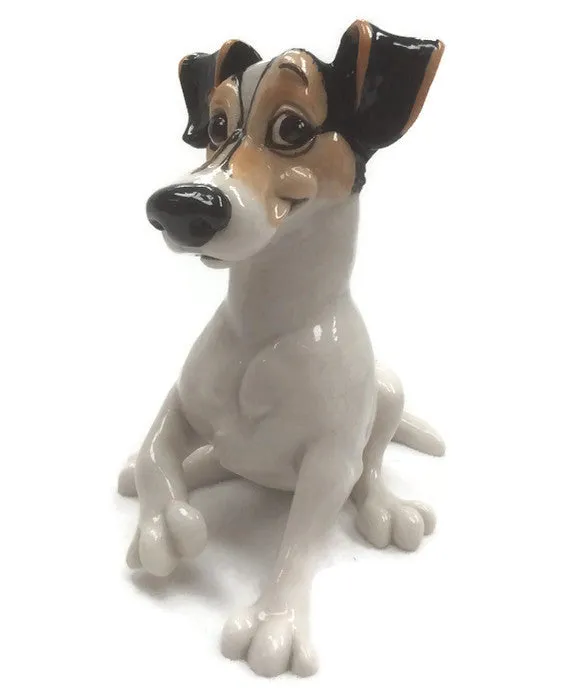 Jack Russell Figurine Statue ornament gift Doorstop, pets with personality
