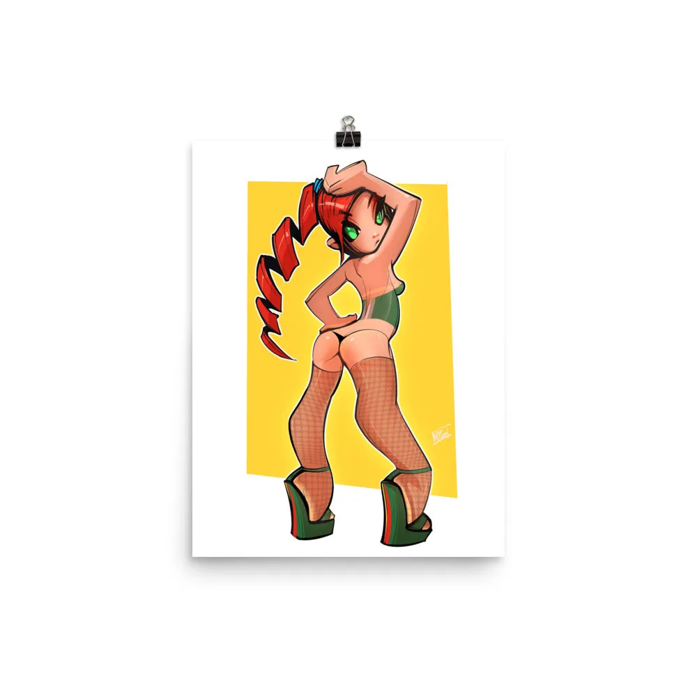 Jade Pinup Art