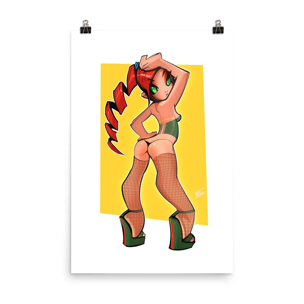 Jade Pinup Art