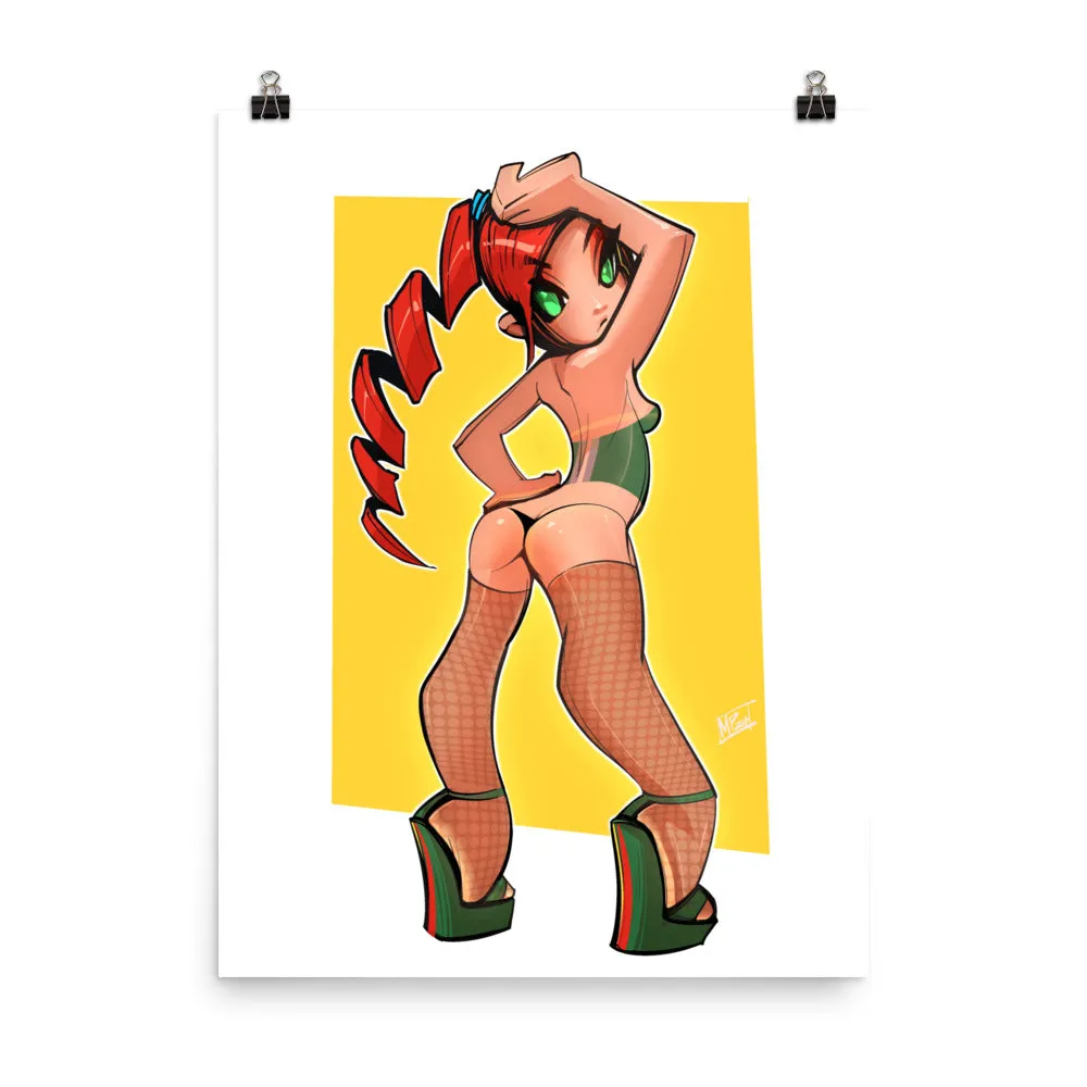Jade Pinup Art