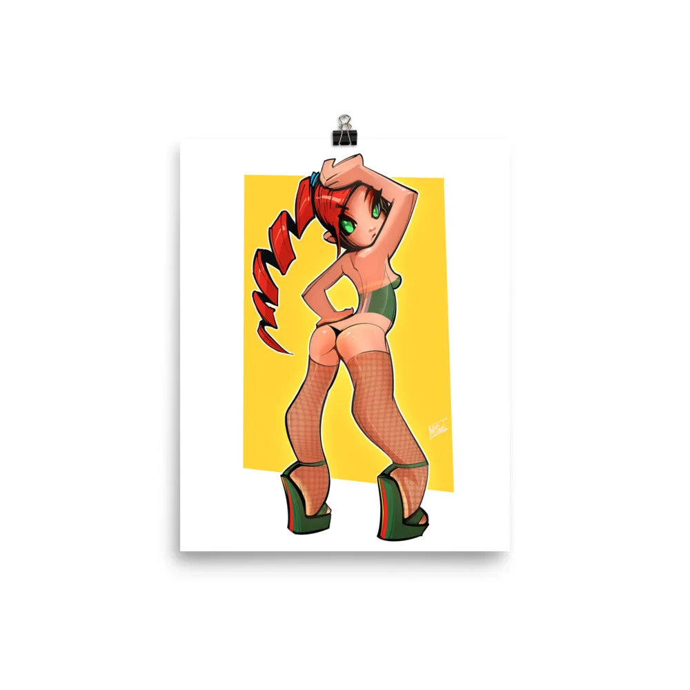 Jade Pinup Art