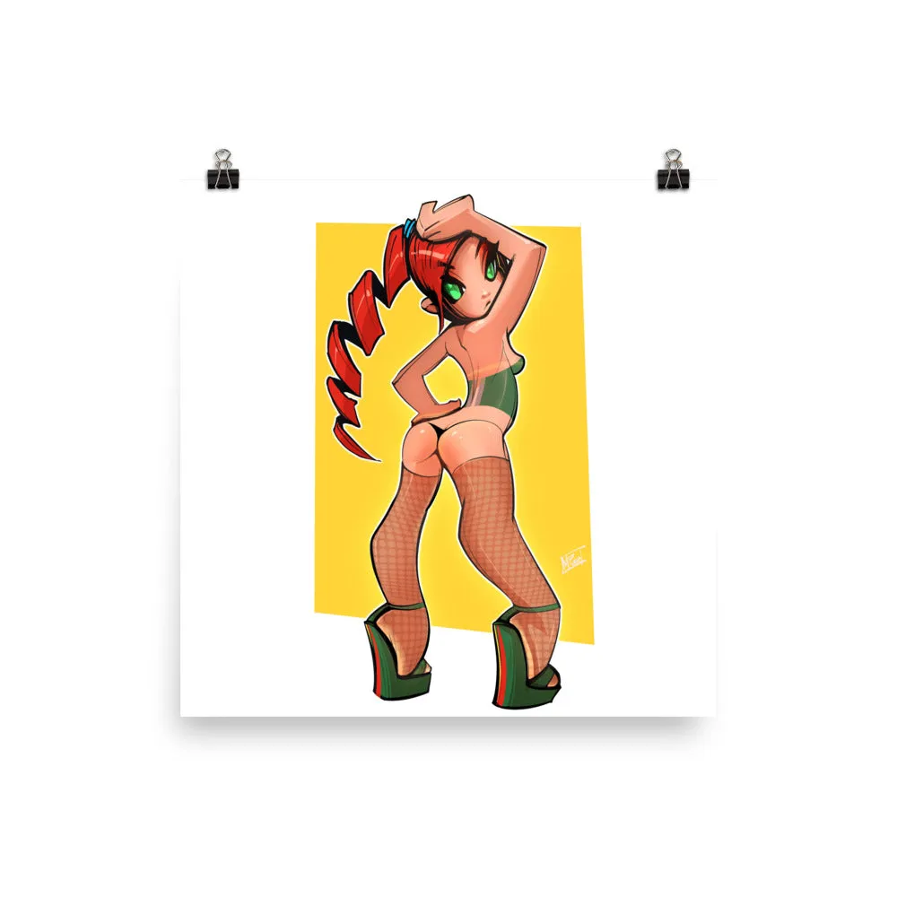 Jade Pinup Art