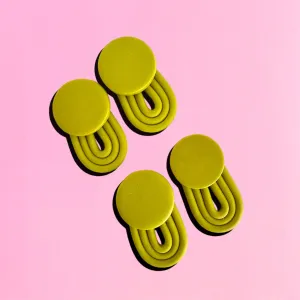 Jessica Earring- Muted Green