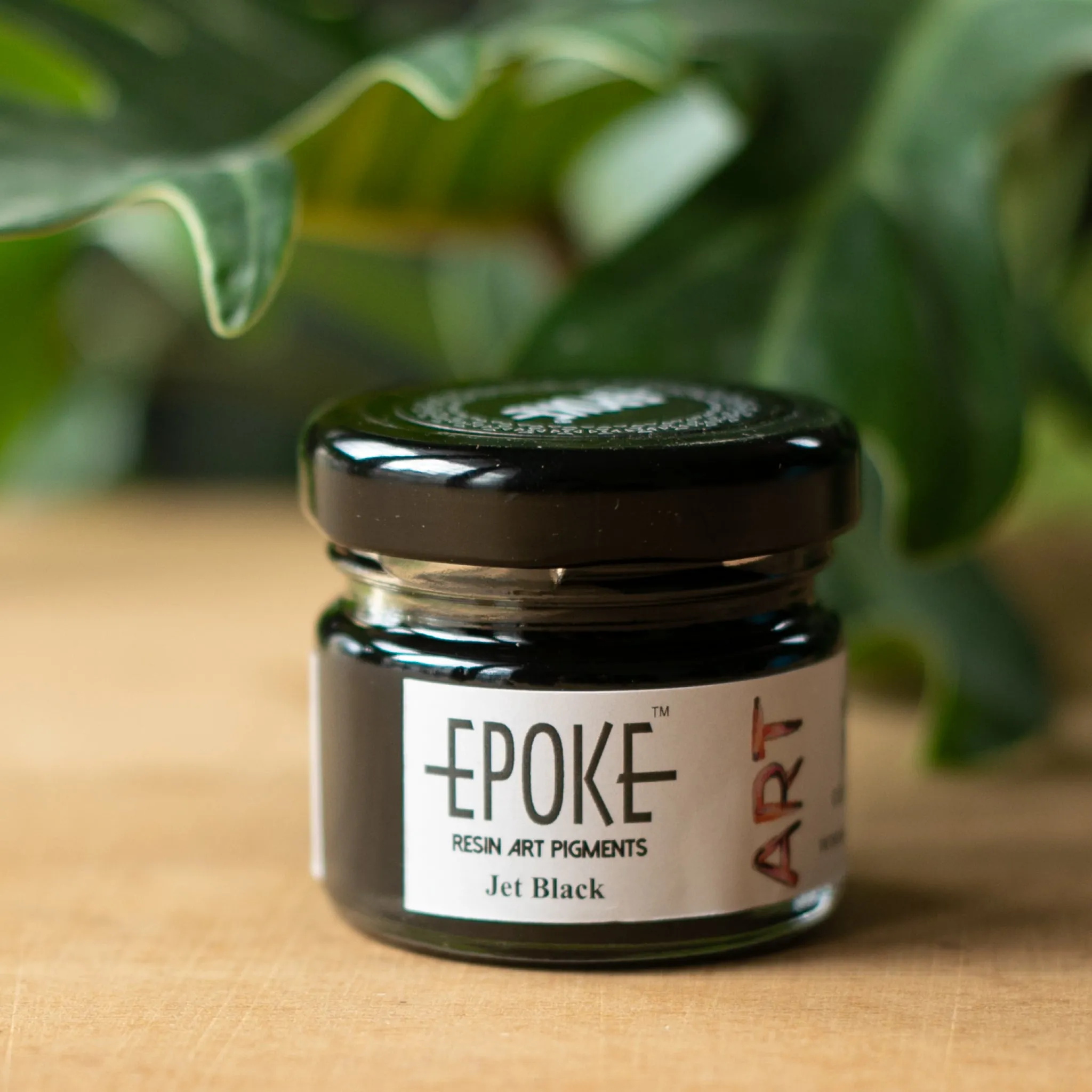 Jet Black  (Opaque) - Mini Pigment Paste -25g