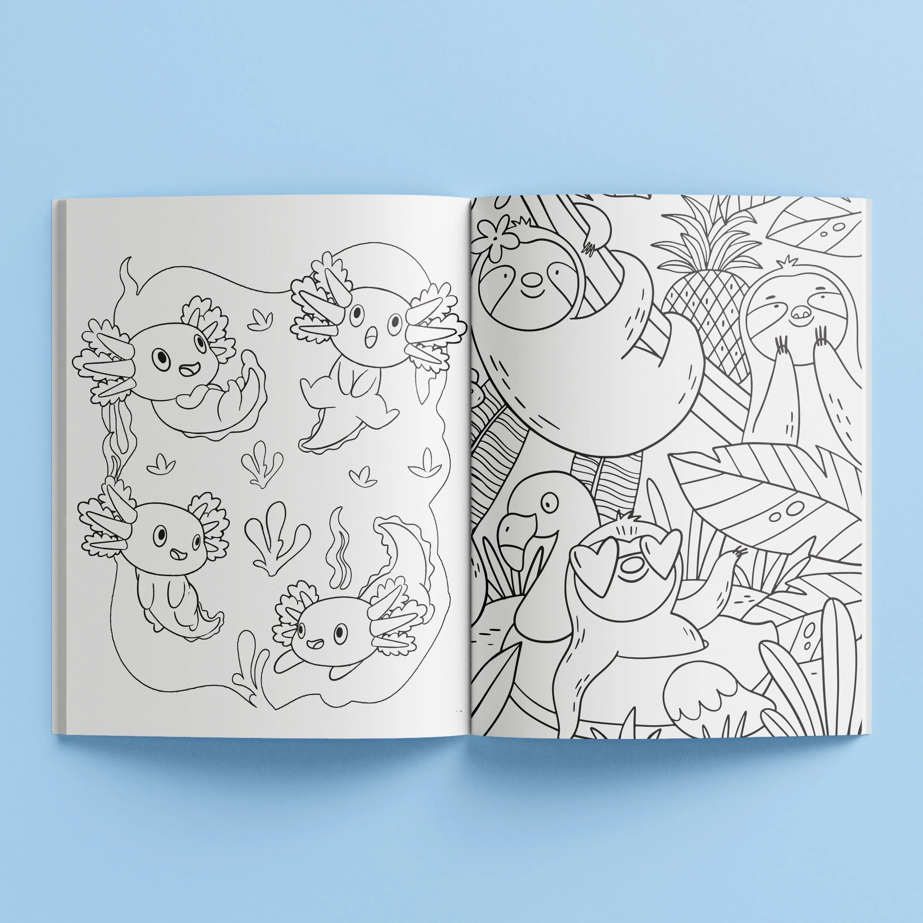 Kaleidoscope Sticker Colouring: Adorable Animals