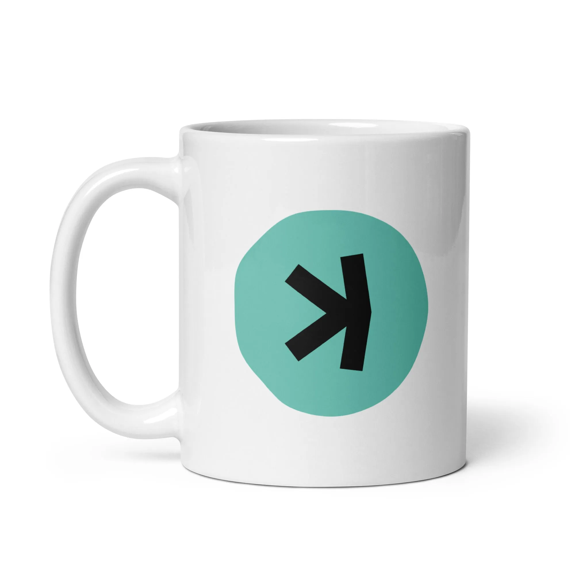 KASPA glossy mug