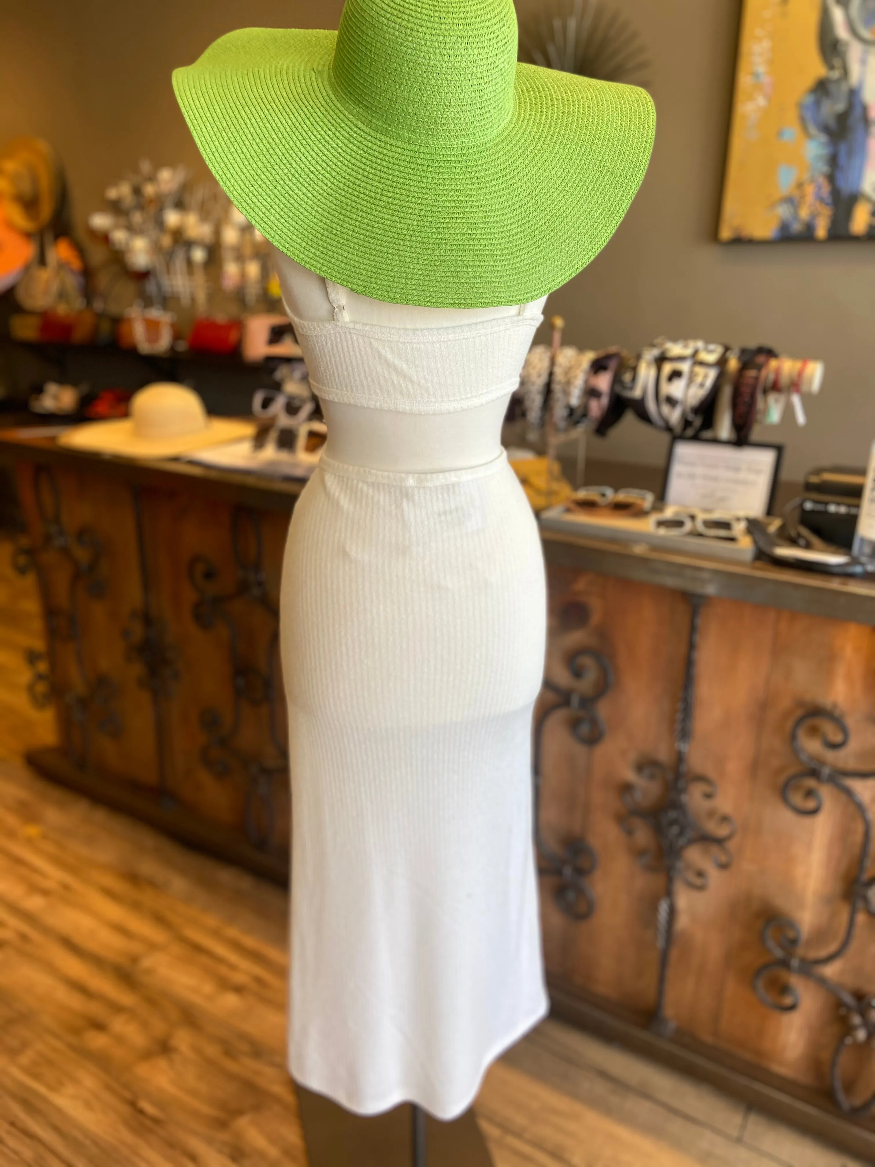 Knit Middy Bralette Connected Dress FINAL SALE
