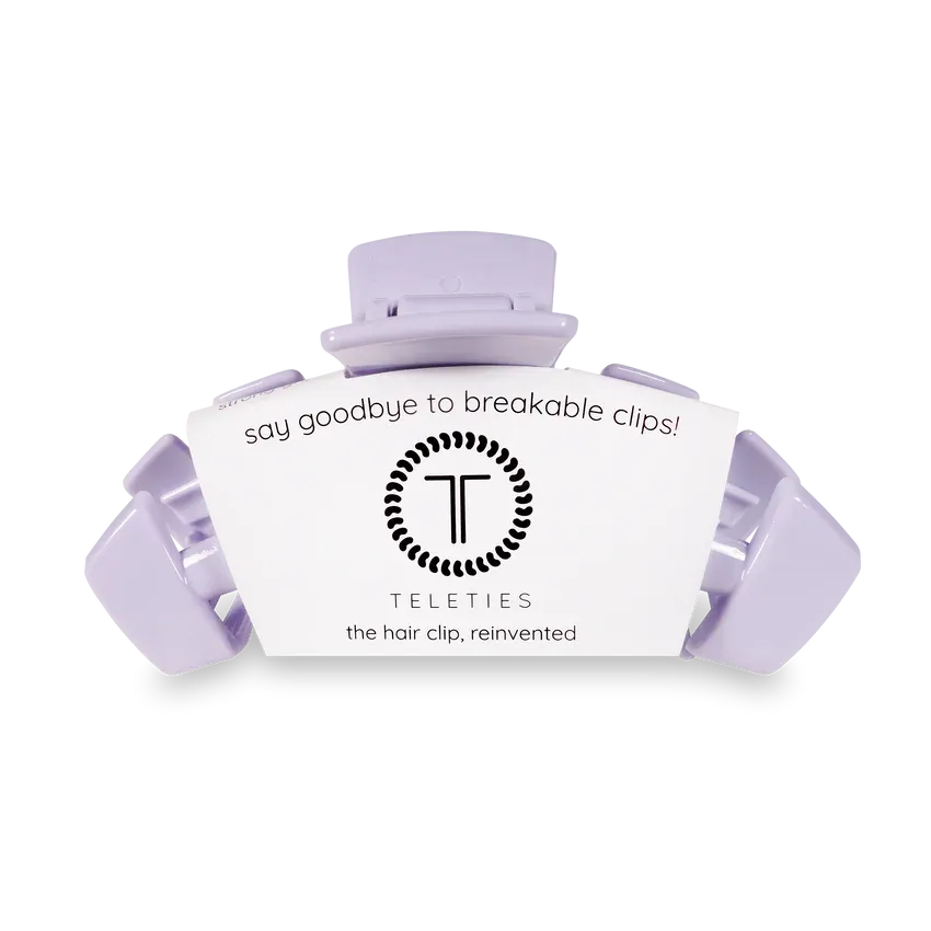 Large Teleties Claw Clip - Lilac You