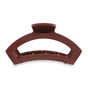 Large Teleties Open Claw Clip - Nutmeg
