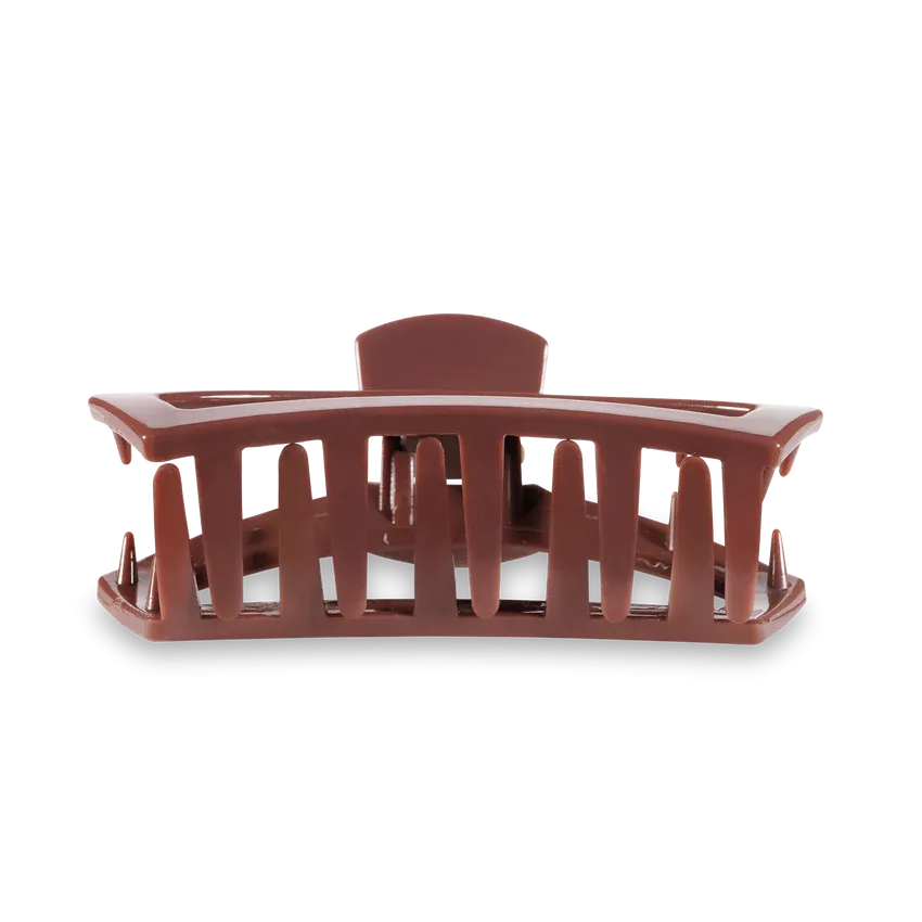 Large Teleties Open Claw Clip - Nutmeg