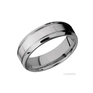Lashbrook Designs Cobalt Chrome Wedding Band