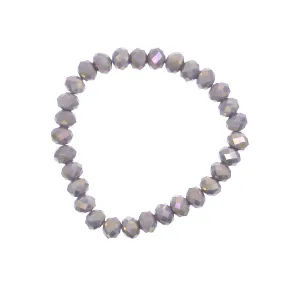 *Lavender Crystal Stretch Bracelet*