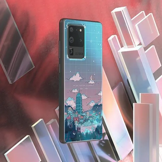Lavender Town LED Case for Samsung