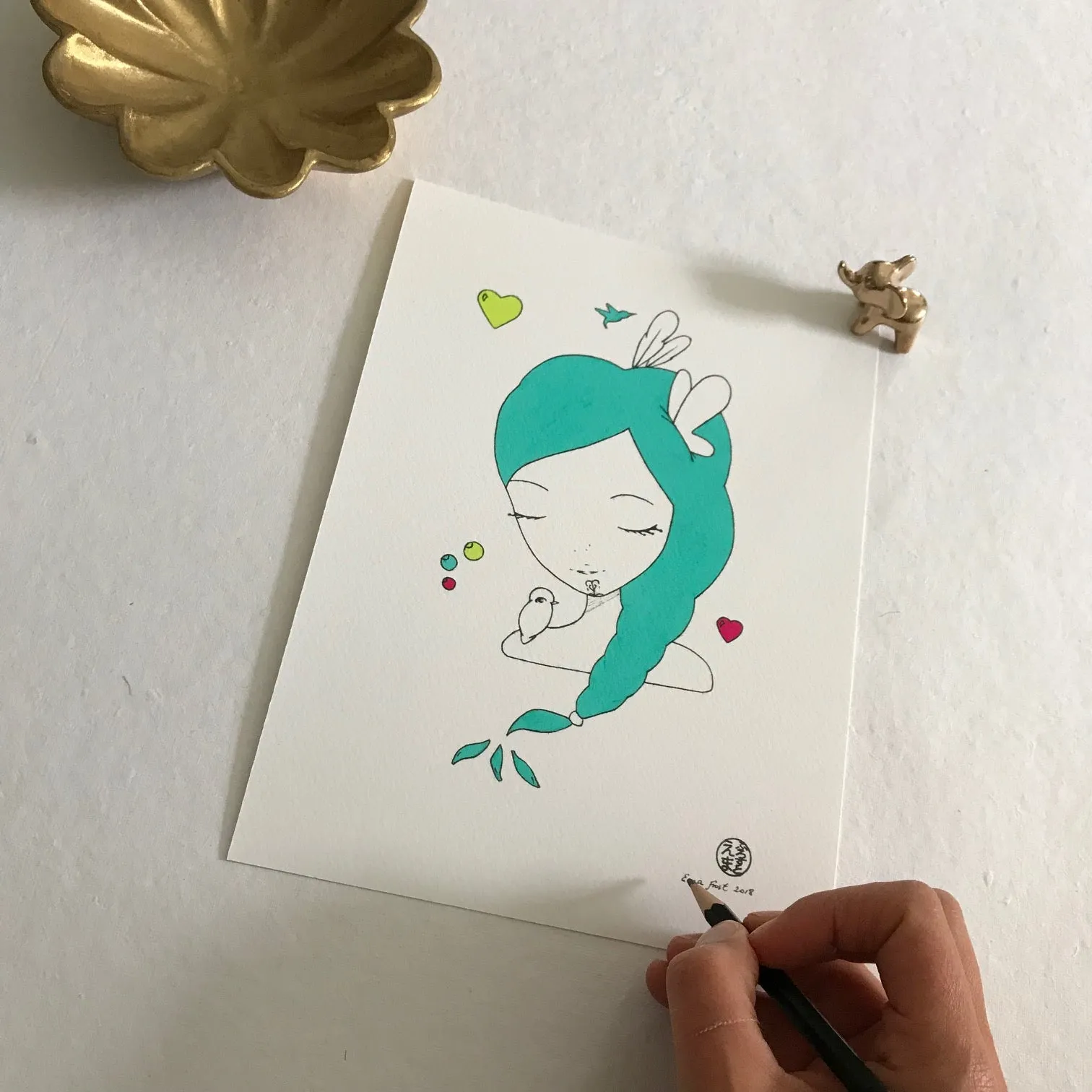 Layla, Day - Love Series (Mini Print)