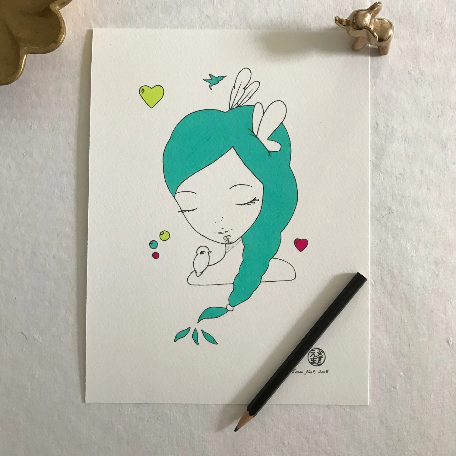 Layla, Day - Love Series (Mini Print)
