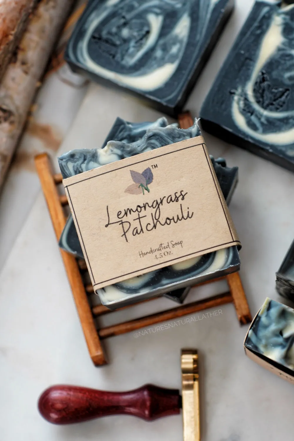Lemongrass Patchouli Soap Bar
