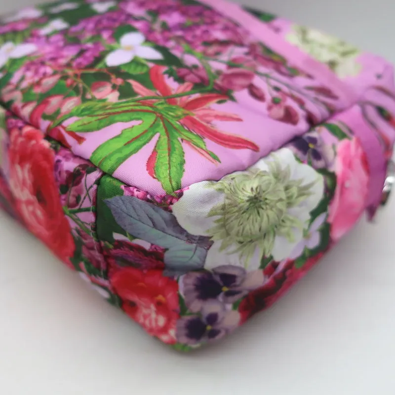 LeSportSac x Libertine Hamish Floral Deluxe Crossbody Bag Pink NEW